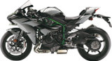 StompGrip Icon Profile Tank Grips | Black | ZX1000 Ninja H2 (55-14-0108B)