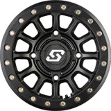 Sedona Sano Beadlock Wheel | Satin Black | 15x6 | 4/156 (A21B-56056+40S)