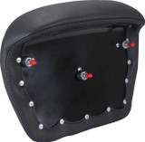 Mustang Chopped Tour-Pak Sissy Bar Pad w/ Sky Blue Stitching (88440SB)