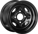Sedona Steel Wheel | Gloss Black | 12x7 | 4/110 | 5+2 (570-9002)