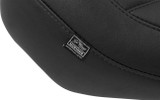 Mustang Wide Tripper Solo Seat | Black Diamond Stitch (88503)
