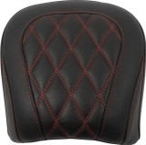 Mustang Wide Tripper Passenger Seat | Dark Cherry Diamond Stitch (88511DC)