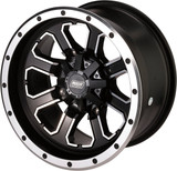Moose 548X Rear Wheel | Black w/Machined | 12x8 4/110 (0230-0733)