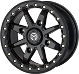 Moose 544X Beadlock Front/Rear Wheel | Black | 14x7 (0230-1092)