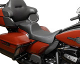 Drag Specialties Predator III Extended Reach Seat | Smooth (0801-1922)