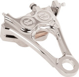 Performance Machine 4 Piston Integrated Rear Caliper | Chrome (1256-0084-CH)