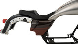 Drag Specialties Low Touring Seat w/Razorback Tank | Faux Suede DD (0801-1076)
