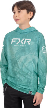FXR Derby Air UPF Youth Pullover Hoody