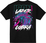 Icon Lazer Cobra Mens Short Sleeve T-Shirt