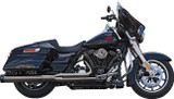 S&S 2-into-1 Sidewinder Exhaust System - Lava Chrome - 50 State (550-1123)