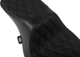 Drag Specialties Predator 2-Up Seat | Double Diamond (0801-1948)