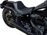 Drag Specialties Solo Seat | Double Diamond (0802-1513)