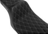 Slyfox High Noon Seat | Double Diamond | Silver Stitch (4710D-SlyFox)