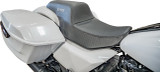 Slyfox Drifter Tour Seat | Vinyl w/ Slipstop | Gray Logo (4685B-Slyfox)