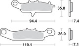 SBS SI - Sintered Brake Pads (798SI)