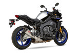 Yoshimura AT2 Slip-On Exhaust Muffler - Stainless - '22-26 MT-10 (13101BP520)