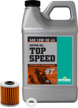 Motorex Top Speed Oil Change Kit | 10W-40 | KX450 (311248)