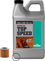 Motorex Top Speed Oil Change Kit | 10W-30 | CRF450 (311250)
