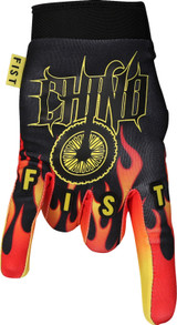 Fist Strapped Chino Braxton Flame Mens MX Offroad Gloves-FIX