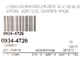 Cometic .625" O.D. Valve Guide Seal w/Garter (C9998-1)