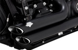 Vance & Hines Shortshots Staggered PCX Black Exhaust System (47333-22)