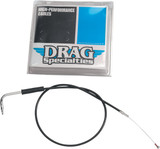 Drag Specialties 42-1/2" Black Vinyl Throttle Cable (0650-0408)