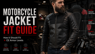 How Should a Motorcycle Jacket Fit? The Real Answer, Plus CE Armor Levels Explained