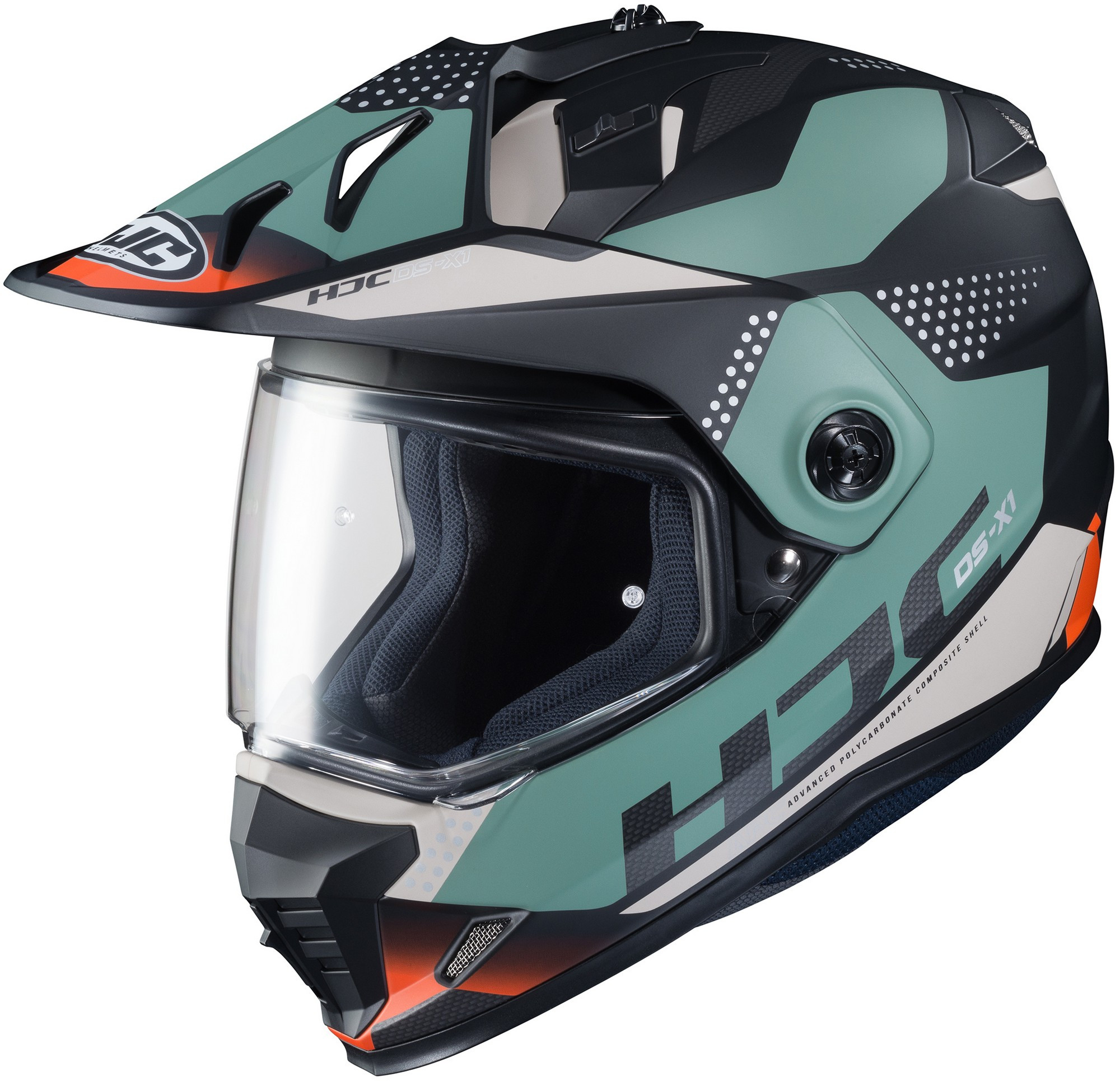 hjc dual sport helmet i80 Roki Modular Helmet-MC-47SF-M This helmet meets or exceeds DOT FMVSS 218 approved standards HJC DS-X1 Awing MC5SF Matt