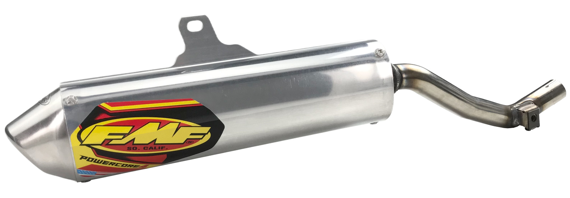 FMF Powercore-4 Spark Arrestor Slip-On Muffler (043095) - Perf-Moto