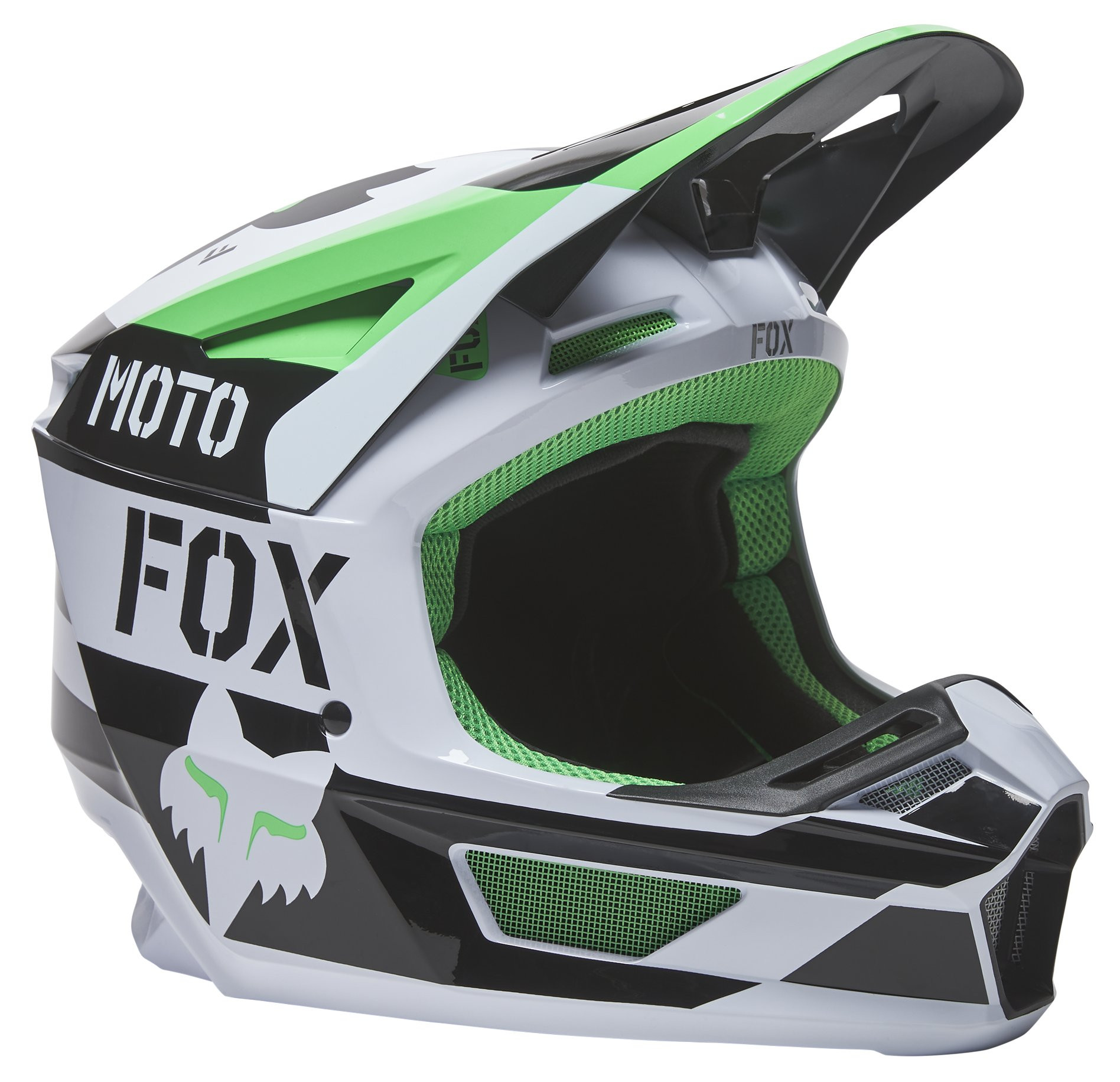 Fox Racing V2 Nobyl MX Offroad Helmet - Perf-Moto