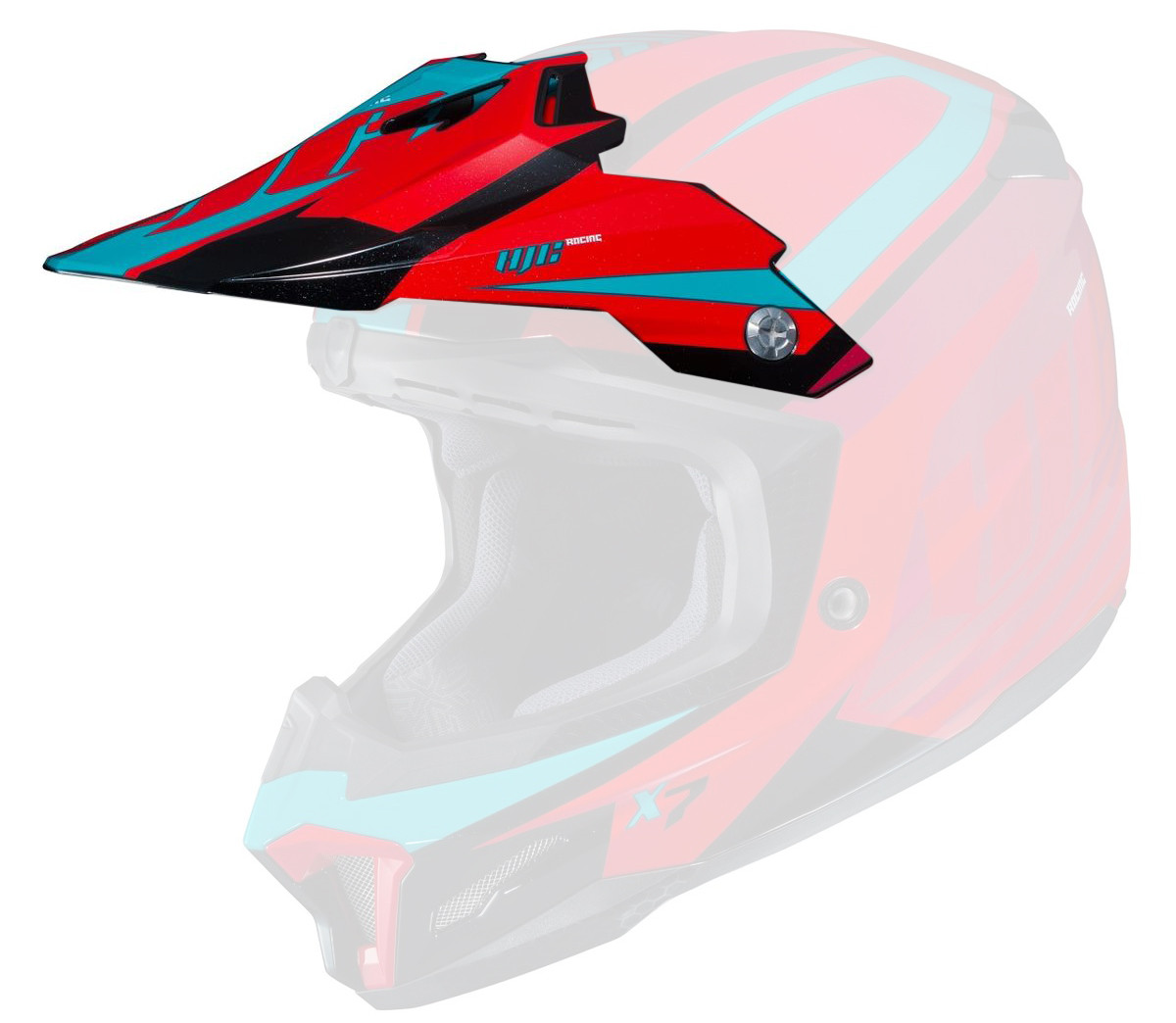 hjc cl-x7 bator helmet HJC CL-X7 Bator Helmet Replacement Visor/Peak