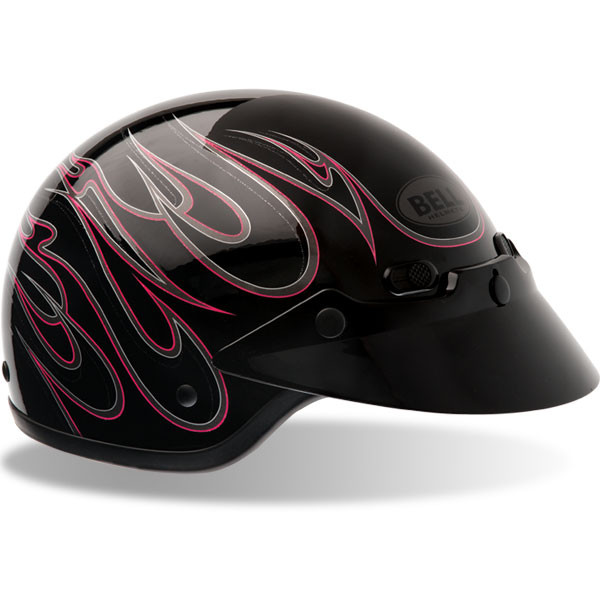 Bell Shorty Flames Helmet Perf-Moto