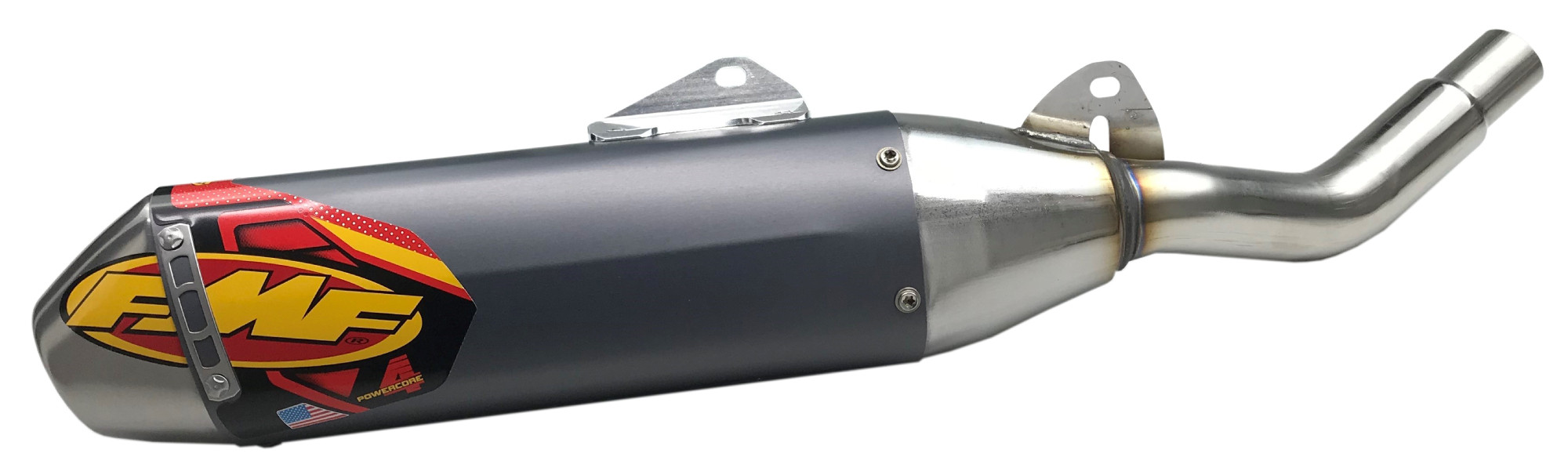 FMF Powercore 4 Hex Slip-On Exhaust Muffler - '20-25 Kawasaki
