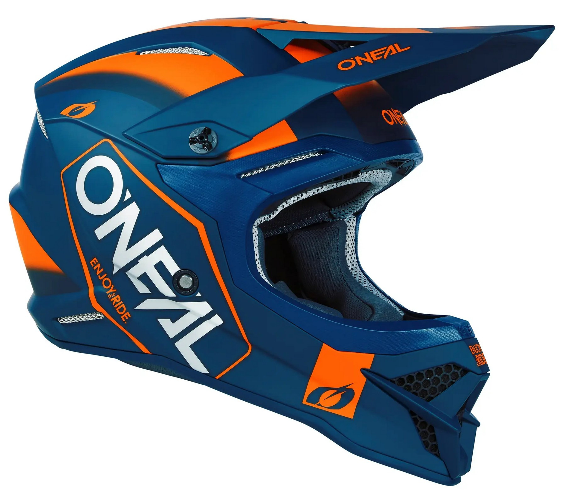 O'Neal - 3 Series Hexx V.23 Helmet - Blue/Orange XL