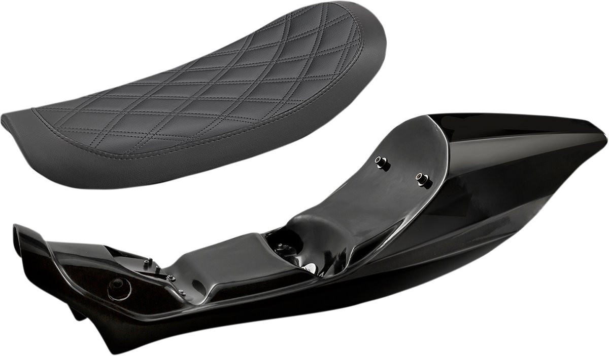 Saddlemen Ronan Lattice Stitch Tail Section w/Seat (Z4296) - Perf-Moto