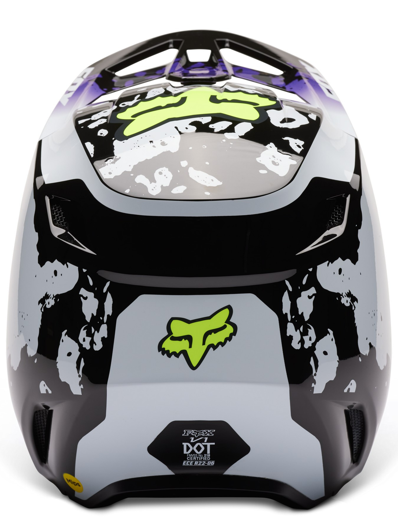 Fox Racing V1 Morphic Youth MX Offroad Helmet - Perf-Moto