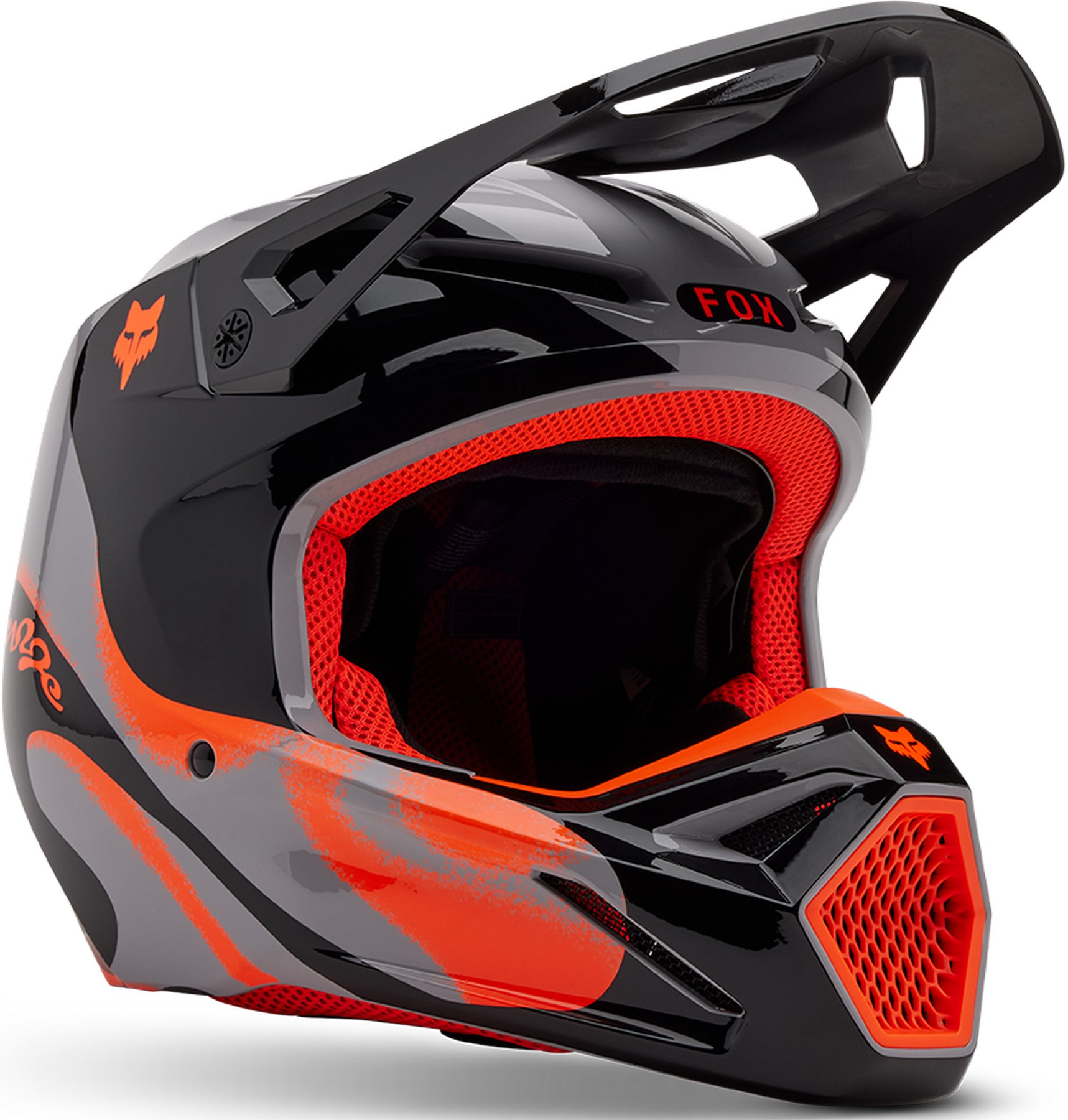 Fox Racing V1 Emotion MX Offroad Helmet - Perf-Moto