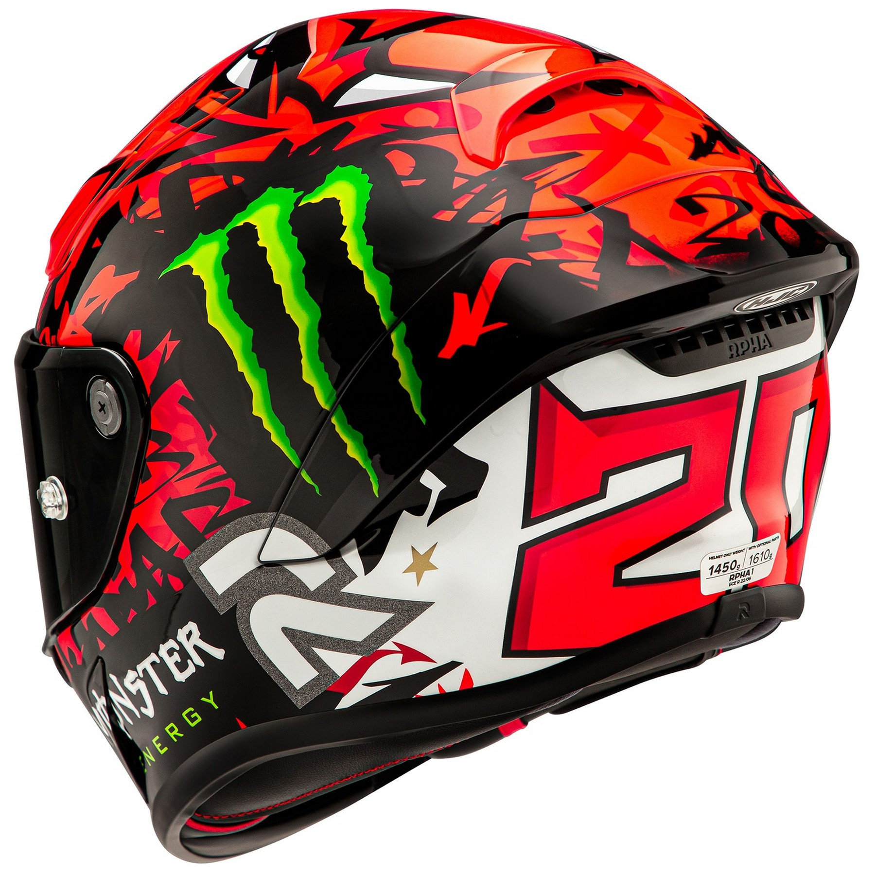 HJC RPHA 1N Fabio Quartararo 2024 Motorcycle Helmet - Perf-Moto HJC RPHA 1N Fabio Quartararo 2024 Motorcycle Helmet - Perf-Moto