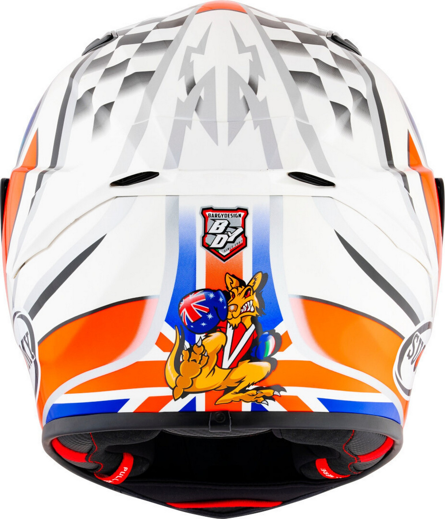 2002 shoei helmet Suomy Track-1 Troy Bayliss 2002 Replica Motorcycle Helmet