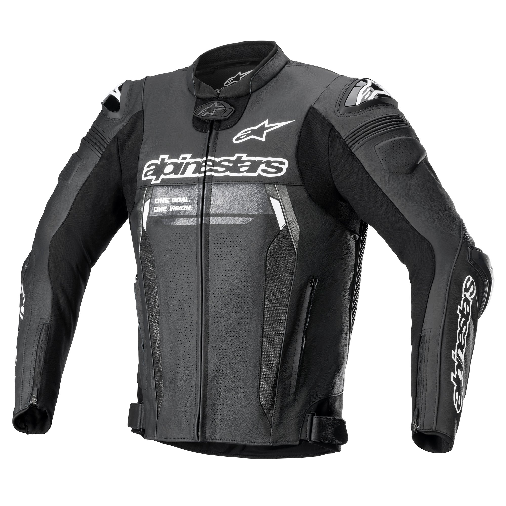 Alpinestars Missile V2 Ignition Mens Motorcycle Leather Jacket