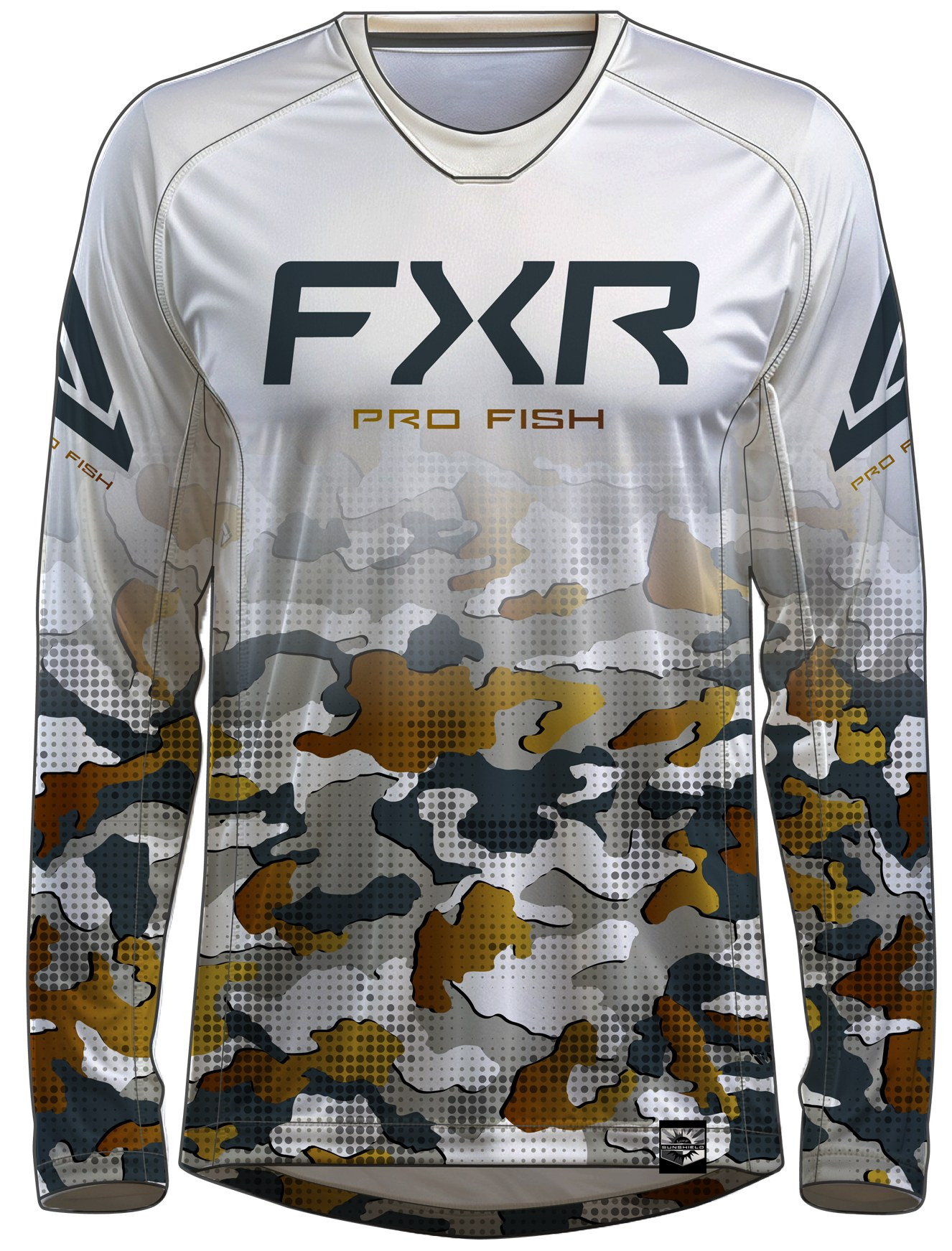 ウェア DERBY CAMO AIR UPF LONGSLEEVE FXR XL FXR Derby Drift Camo Air UPF Mens Long Sleeve T-Shirt - Perf-Moto