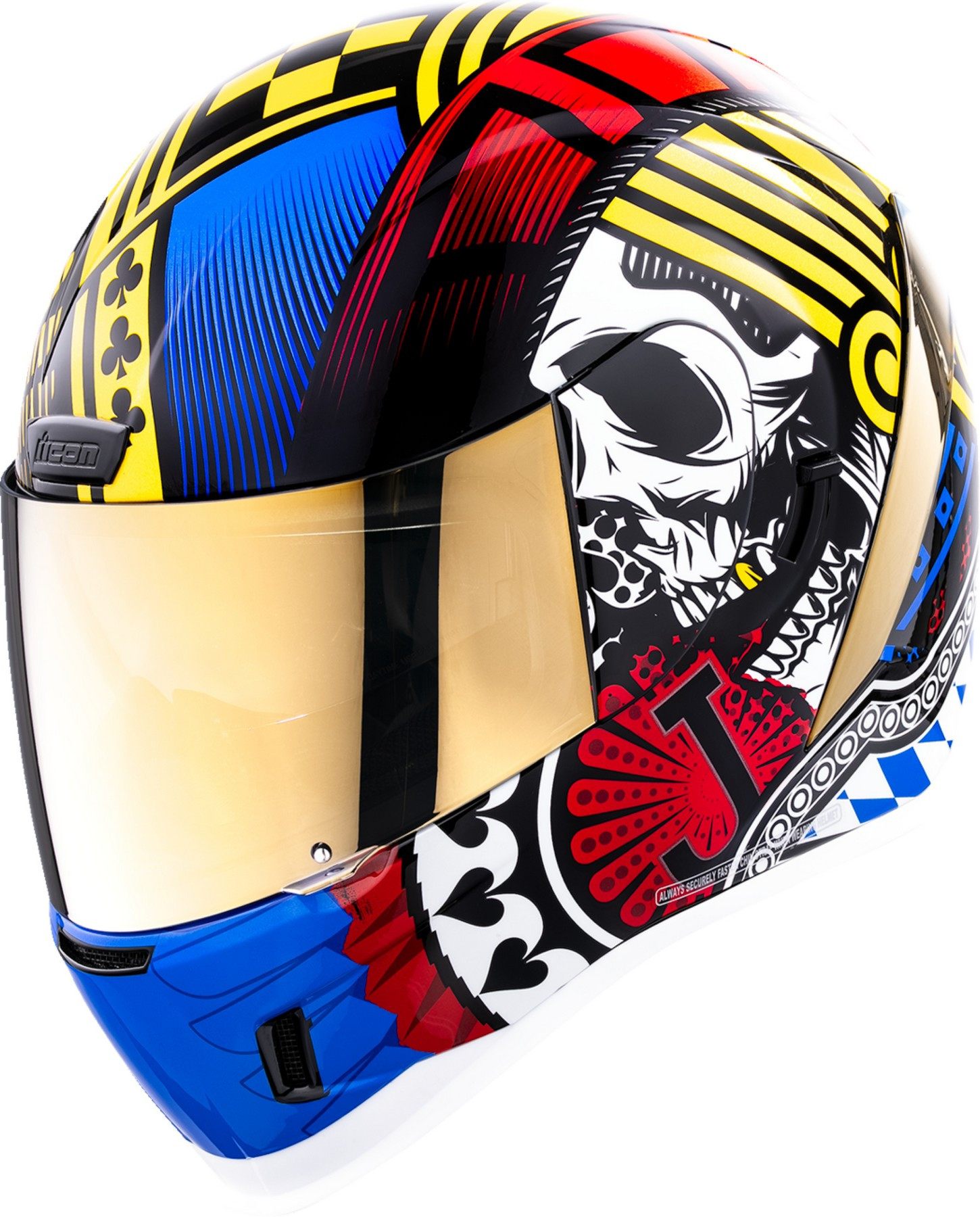 Icon Airform Lucky Lid 5 MIPS Motorcycle Helmet - Perf-Moto