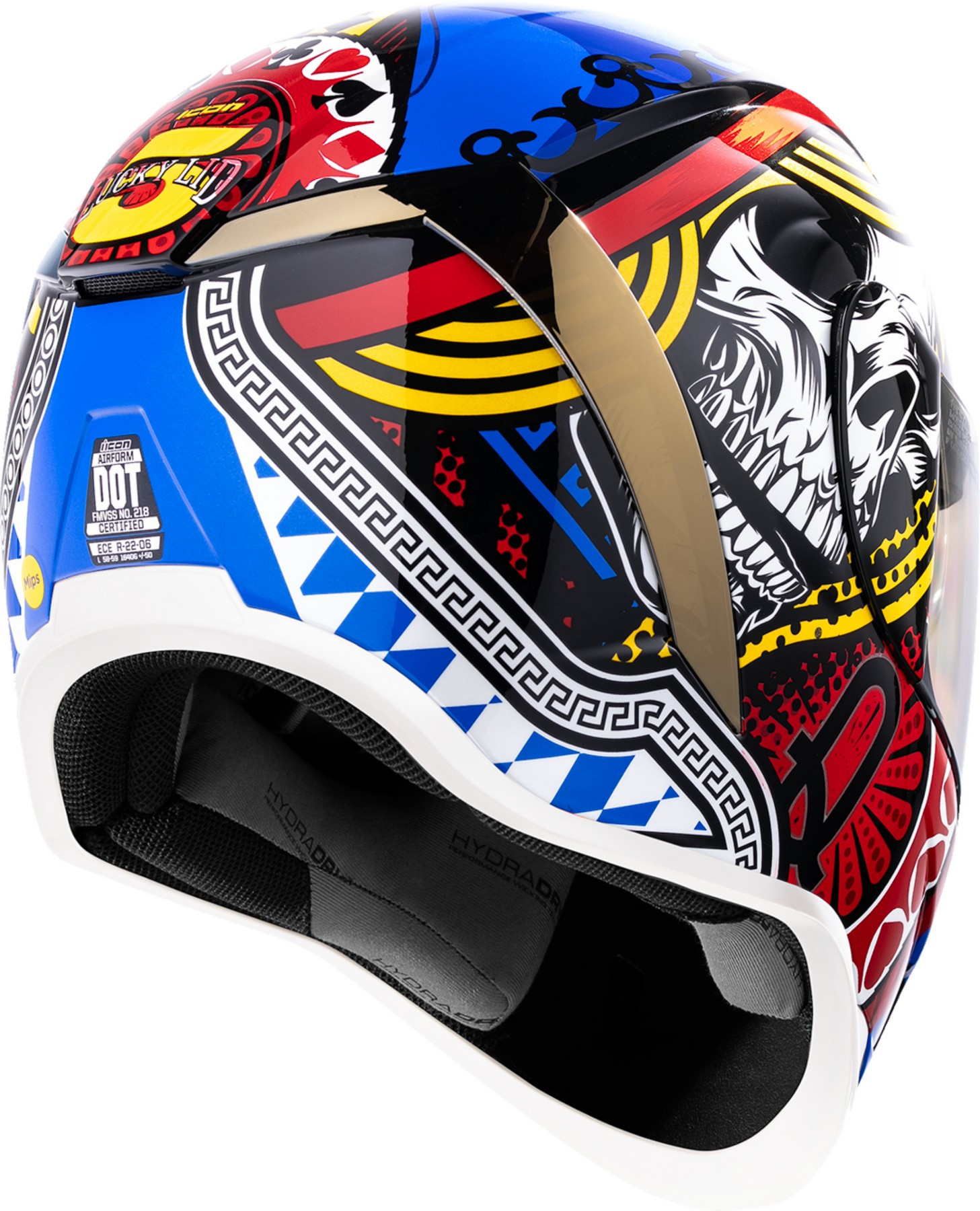 Icon Airform Lucky Lid 5 MIPS Motorcycle Helmet - Perf-Moto