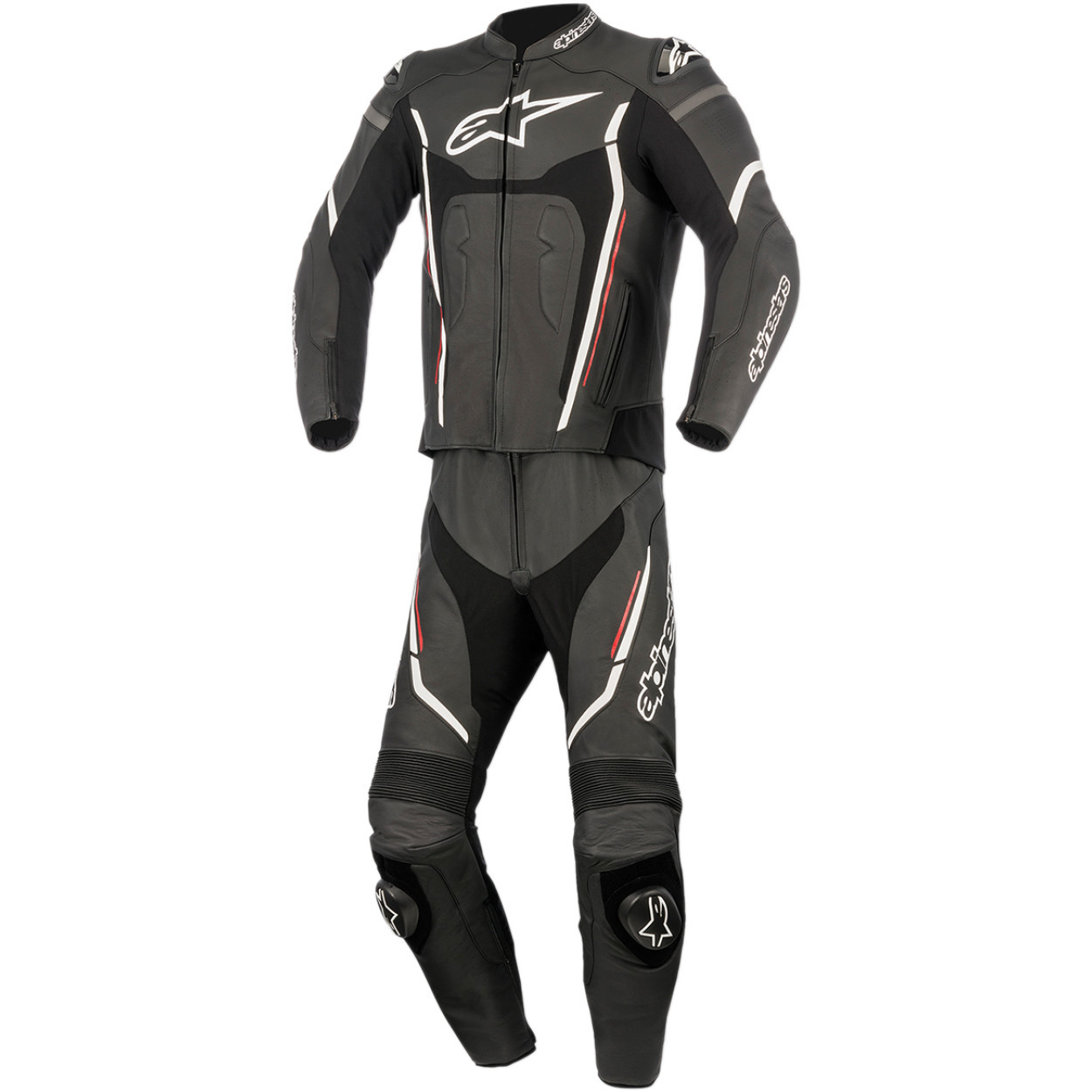 Alpinestars Motegi V2 革ツナギ USA42/EU52 Alpinestars Motegi V2 2-Piece Mens Leather Suit - Perf-Moto