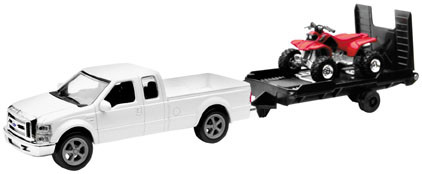 NewRay 1:43 Scale Truck w/Trailer