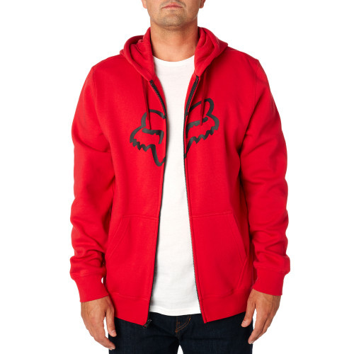 Fox Racing Legacy Foxhead Mens Zip Up Hoody