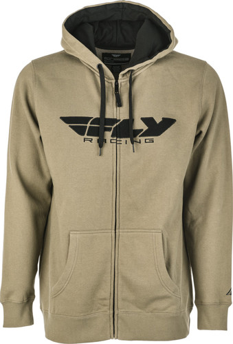 Fly Racing Corporate Mens Zip Up Hoody