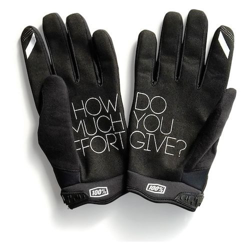 100% Brisker Mens MTB MX Offroad Gloves