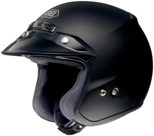 Shoei RJ Platinum-R Solid Open Face Motorcycle Helmet