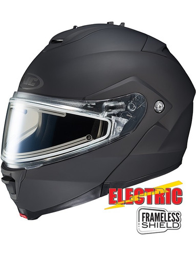 HJC IS-MAX 2 Solid Snow Helmet w/Electric Frameless Shield